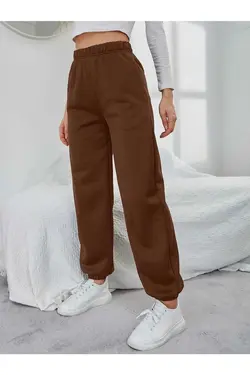 شلوار راحتی قهوه‎ای برند DAXİS Sportwear Company کد 1676202364