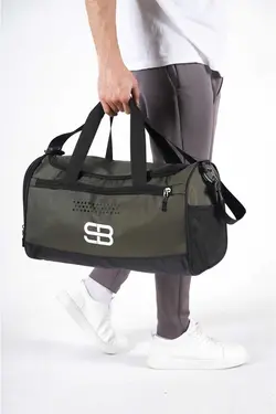 مسافرتی اسپرت کفش فیتنس قد متوسط چشمه‎دار کیف مشکی برند Solo Bag کد 1676563397