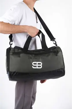 مسافرتی اسپرت کفش فیتنس قد متوسط چشمه‎دار کیف مشکی برند Solo Bag کد 1676563397