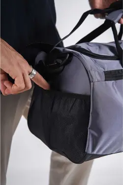 مسافرتی اسپرت کفش فیتنس قد متوسط چشمه‎دار طوسی کیف تهویه شده برند Solo Bag کد 1676561902