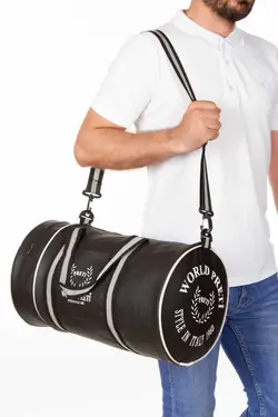 ورزشی استوانه فیتنس دوشی بند‎دار مشکی کیف برند Butik کد 1676561586