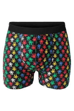 لباس زیر بسته ساده لایکرا پنبه ای طرح‎دار مردانه برند DeeAn کد 1676615546