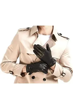 دستکش چرم اصل واقعی مردانه .menn برند TEXAS کد 1676756778