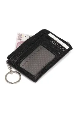 جا کارتی چرم مشکی برند Tergan کد 1676731582