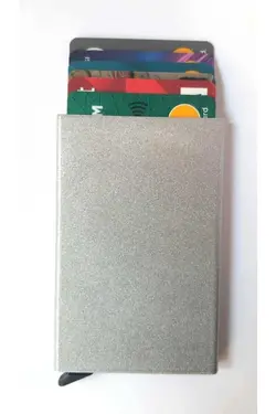 کارت اتوماتیک فلزی طوسی جا کارتی برند Emek کد 1676730682