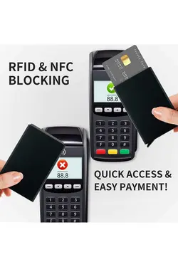 کارت اتوماتیک فلزی طوسی جا کارتی برند Emek کد 1676730682