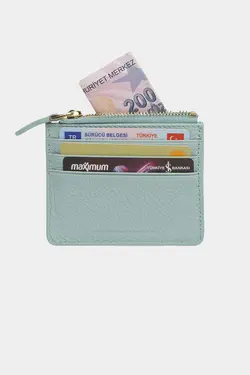 محفظه ای سکه 3603100% اصل نعنایی رنگ جا کارتی زیپدار چرم برند Grande کد 1676728632