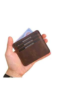 بالا عیب طرحدار 6عدد طرز کار مرحله باید باشد، قهوه‎ای چرم اصل برند Modica کد 1676727681