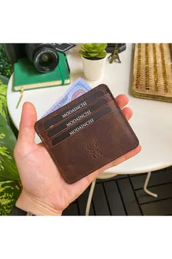 بالا عیب طرحدار 6عدد طرز کار مرحله باید باشد، قهوه‎ای چرم اصل برند Modica کد 1676727681