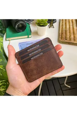 بالا عیب طرحدار 6عدد طرز کار مرحله باید باشد، قهوه‎ای چرم اصل برند Modica کد 1676727681