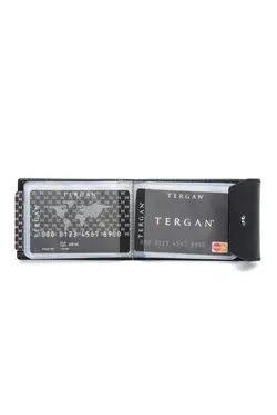 جا کارتی چرم مشکی برند Tergan کد 1676722274