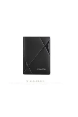 کیف پول ایتالیایی جا کارتی مردانه چرم اصل برند William Polo کد 1676722276