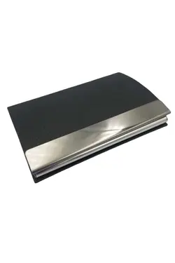 کارت زیر فلزی مخملی چرم مصنوعی روکش جا کارتی برند SEDEF SİLVER کد 1676721202