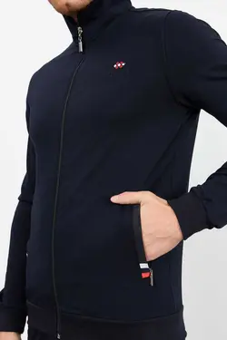 ست لباس راحتی یقه دار سرمه ای مردانه برند Tommy Life کد 1676820992