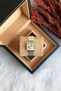 ساعت مچی با تقویم مدل زنانه ضد آب برند wesscollection کد 1676802137