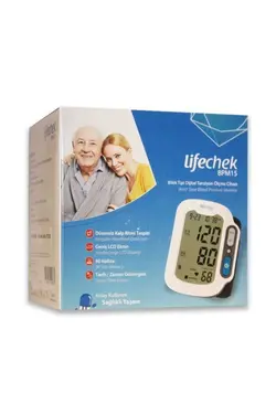 دستگاه دیجیتالی مچی اندازه گیری فشار خون برند lifechek کد 1676925433