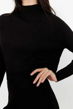 ست لباس بافتنی مشکی برند TRENDYOLMİLLA کد 1677135433