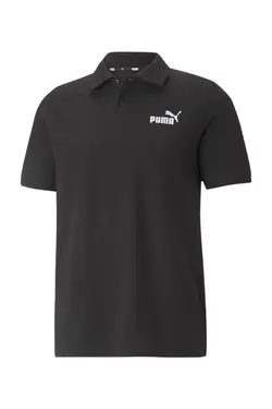 تیشرت یقه سه دکمه مشکی مردانه برند Puma کد 1679159830