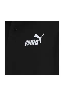 تیشرت یقه سه دکمه مشکی مردانه برند Puma کد 1679159830