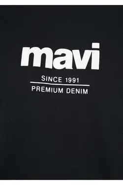 برش متناسب 1991چاپی / تیشرت مشکی برند Mavi کد 1679159533