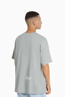تیشرت آستین کوتاه طرح‎دار برند Bershka کد 1681580835
