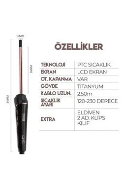 دستگاه سر/مو تیتانیوم 100 روکش طلایی آفریقایی برند Favem کد 1681899184