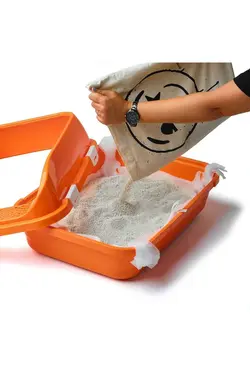 پاکسازی گربه بیل، فیلتر، غربال، توالت برند Magicat کد 1682329572