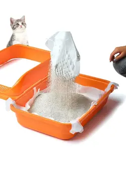 پاکسازی گربه l-xl) بیل، فیلتر، غربال، توالت برند Magicat کد 1682333864