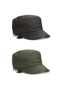 ست کلاه یشمی دوتایی مشکی برند HemenALbence کد 1682536650