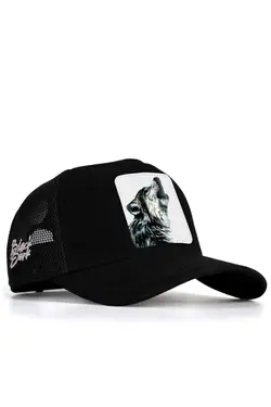 کلاه کت جین 12لوگو‎دار (قطر) مشکی برند BlackBörk کد 1682536274
