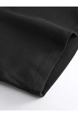 ست گشاد چاپی تیشرت مشکی مردانه برند Altamira کد 1682746342