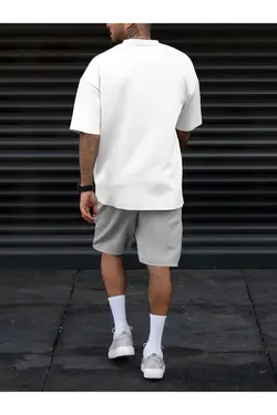 ست گشاد چاپی تیشرت مشکی مردانه برند Altamira کد 1682746394