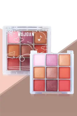 پالت سایه چشم صدف دار مات play 3 برند MUJGAN کد 1682695214