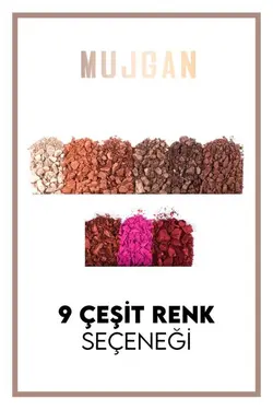 پالت سایه چشم صدف دار مات play 3 برند MUJGAN کد 1682695214