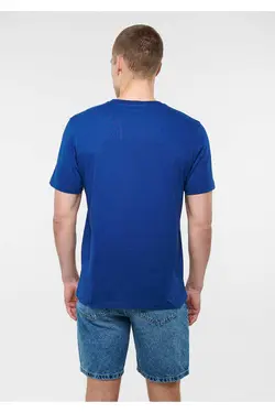 برش متناسب چاپی سرمه ای / تیشرت برند Mavi کد 1682933694