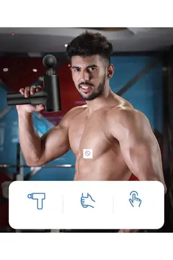 دستگاه ماساژ ورزشی شارژی ورزش تفنگ برند Mega Plus کد 1683098464