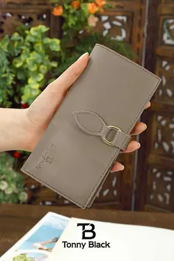 کیف پول دستی جا کارتی قسمته سکه چند فصل جدید چشمه‎دار برند Tonny Black کد 1683193266