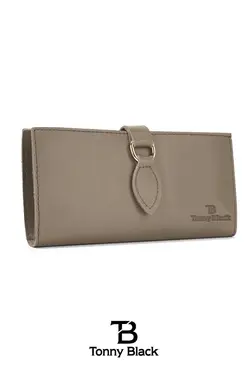 کیف پول دستی جا کارتی قسمته سکه چند فصل جدید چشمه‎دار برند Tonny Black کد 1683193266