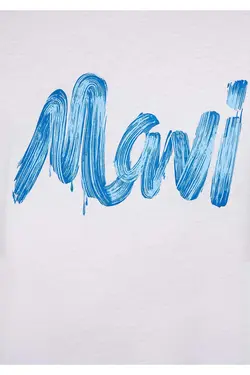 برش متناسب آرم چاپی سفید / تیشرت برند Mavi کد 1683125157