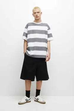 تیشرت راه‎راه آستین کوتاه برند Pull &amp; Bear کد 1683125225