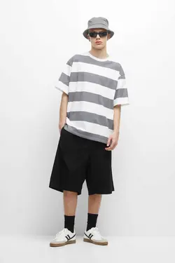 تیشرت راه‎راه آستین کوتاه برند Pull &amp; Bear کد 1683125225