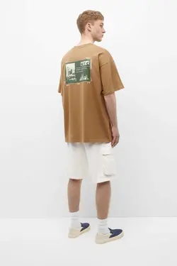 تیشرت آستین کوتاه nyc برند Pull &amp; Bear کد 1683125230