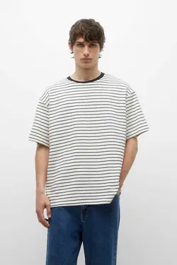 تیشرت آستین کوتاه راه‎راه برند Pull &amp; Bear کد 1683125219