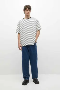 تیشرت آستین کوتاه راه‎راه برند Pull &amp; Bear کد 1683125219