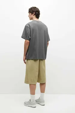 تیشرت آستین کوتاه کار شده برند Pull &amp; Bear کد 1683125185