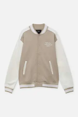 کت کالج بامبر مردانه برند Pull &amp; Bear کد 1683382419