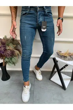 شلوار جین اندامی سبز مردانه برند Dr Dnm Remix کد 1683349895