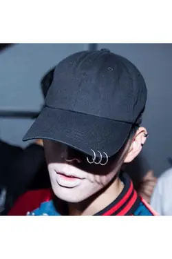 کلاه 3حلقه دار مشکی برند gökhanbijuteri کد 1683489610