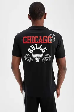 متناسب یقه گرد chicago تیشرت برند Defacto کد 1683610541