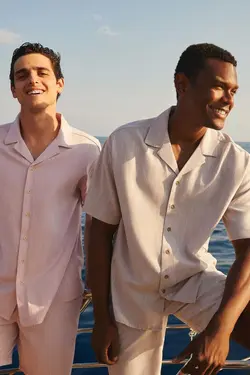 پیراهن گشاد پنبه ای یقه آستین کوتاه برند Defacto کد 1683610274